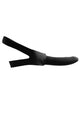 Black strap-on mouth gag, flat side view