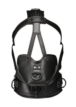 Master Series Leather Headgear Harness