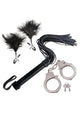Nasstoys Bondage Kit Whip Feather and Cuffs Set
