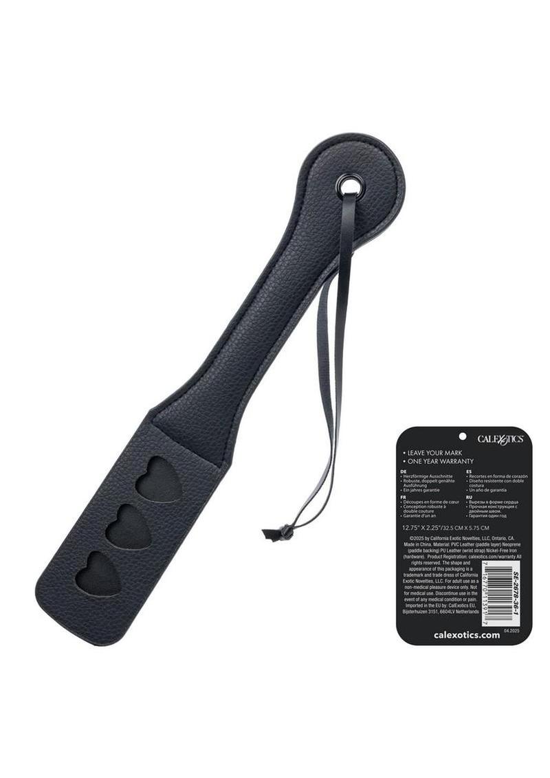 Nocturnal Collection Heart Throb Impression Paddle