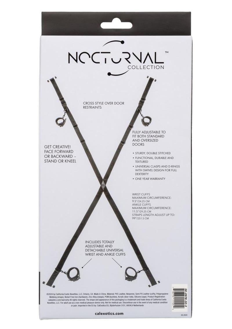 Nocturnal Collection Over The Door Cross Restraint System