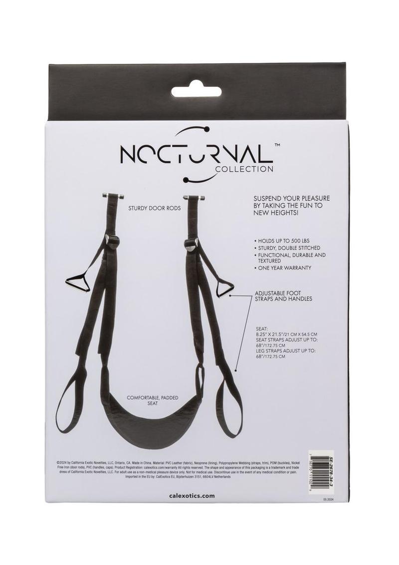 Nocturnal Collection Sex Swing with Padded Seat