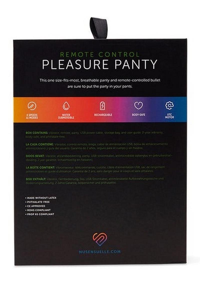 Nu Sensuelle Pleasure Panty Vibe with Remote Control