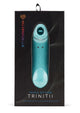Nu Sensuelle Trinitii Triple Action Rechargeable Silicone Vibrator - Blue/Electric Blue