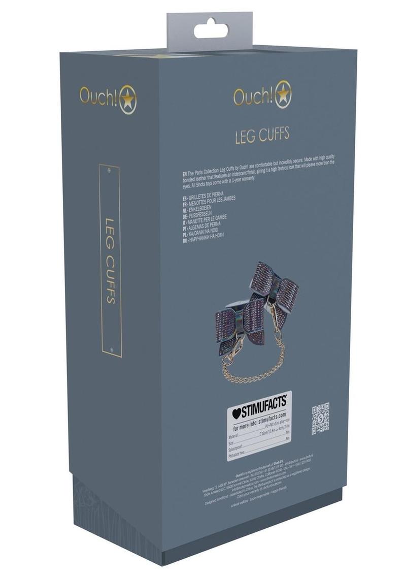 Ouch! Paris Collection Adjustable Leg Cuffs