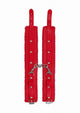 Ouch! Plush Leather Ankle Cuffs