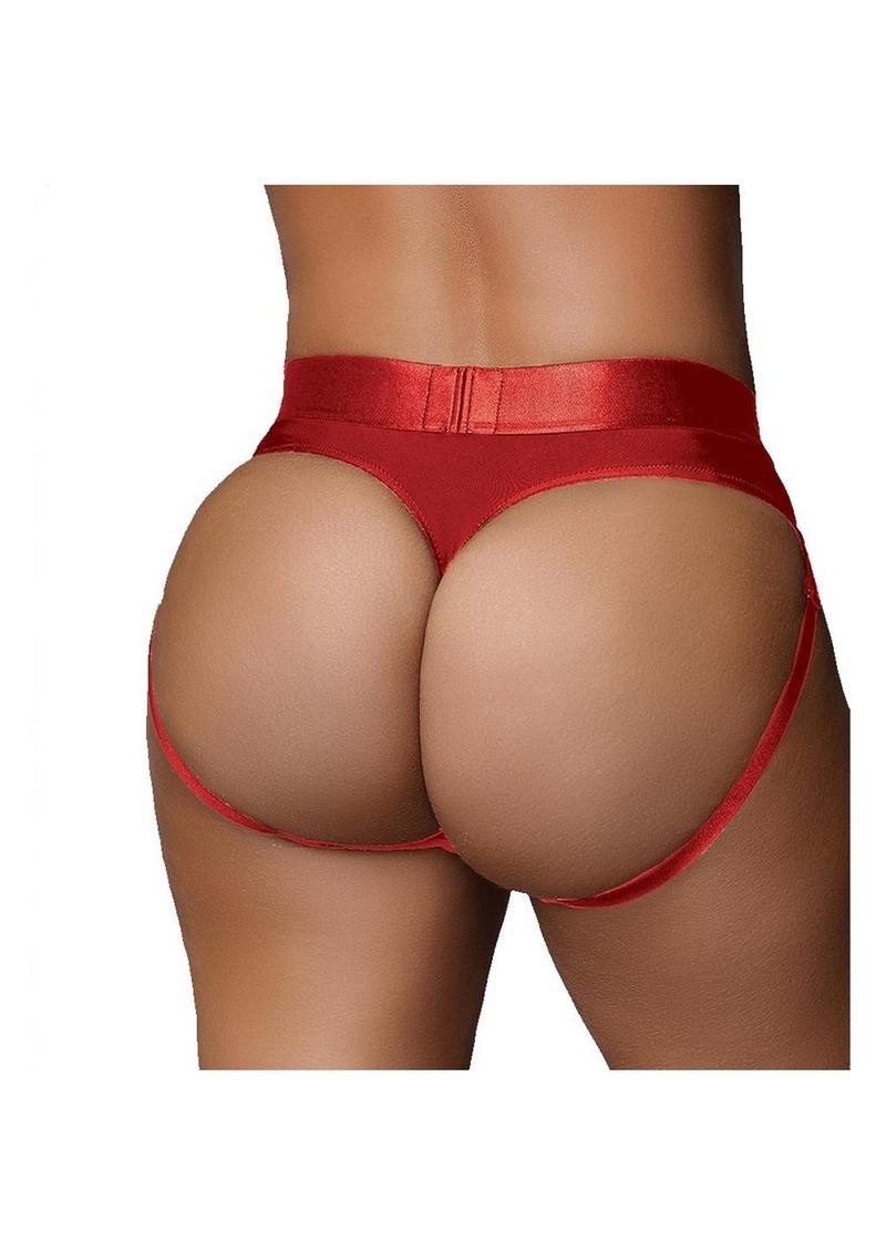 Ouch! Vibrating Strap-On Thong with Bullet