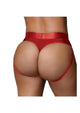 Ouch! Vibrating Strap-On Thong with Bullet