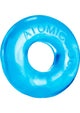 Oxballs Atomic Jock Do-Nut-2 Fatty Cock Ring - Blue - Large