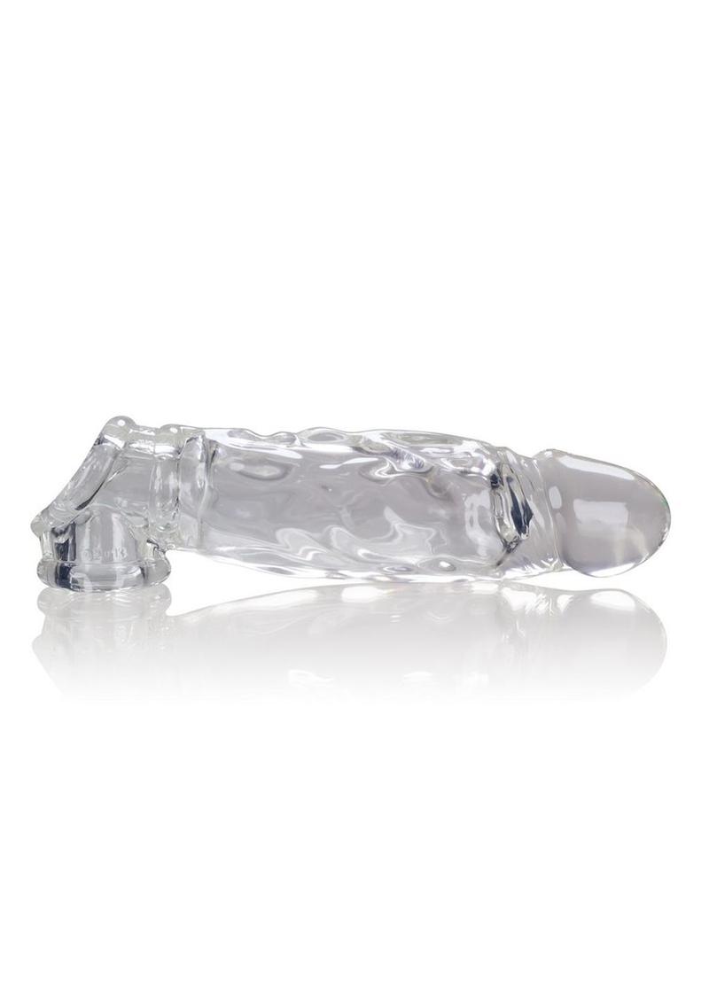 Clear Oxballs Butch Cock Sheath, side view
