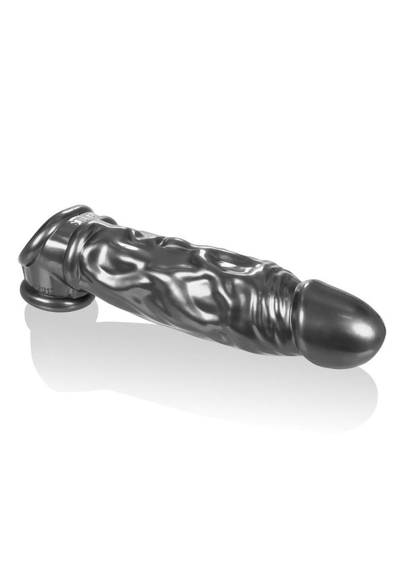 Steel Oxballs Butch Cock Sheath, side view