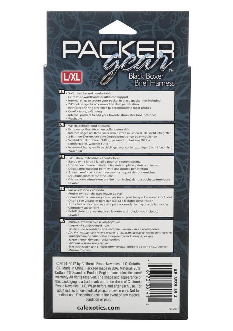 Packer Gear Boxer Brief Harness Dual Panel