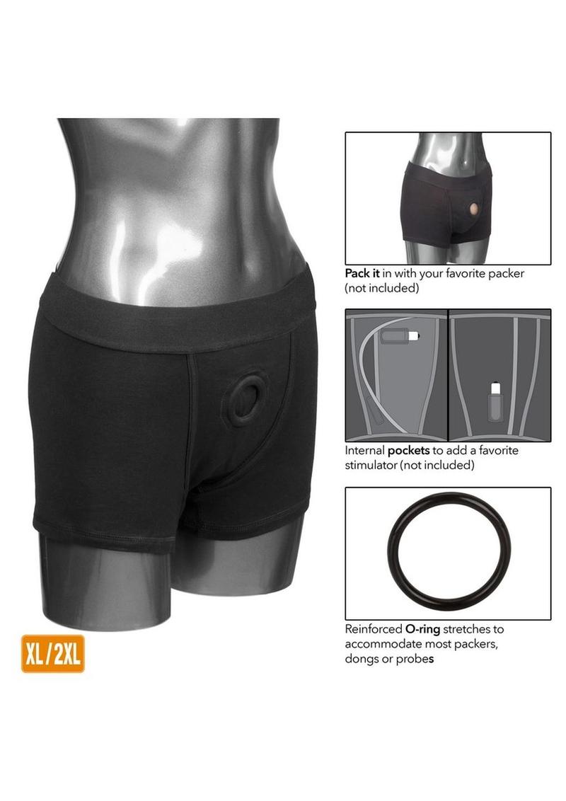 Packer Gear Boxer Brief Harness Dual Panel