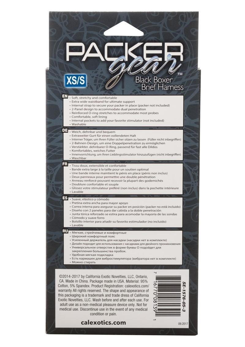 Packer Gear Boxer Brief Harness Dual Panel