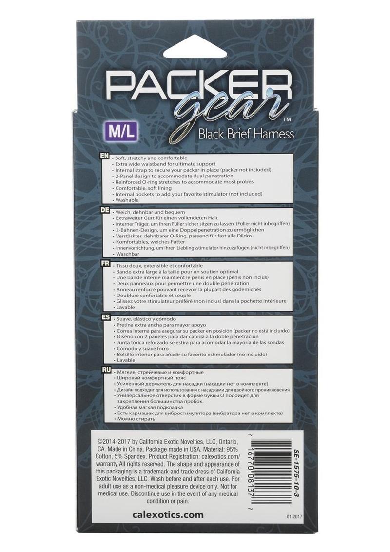 Packer Gear Brief Harness Dual Panel