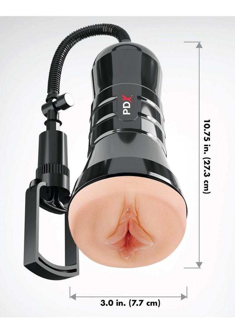 PDX Extreme Wet Pussies Super Sucker XXL Stroker
