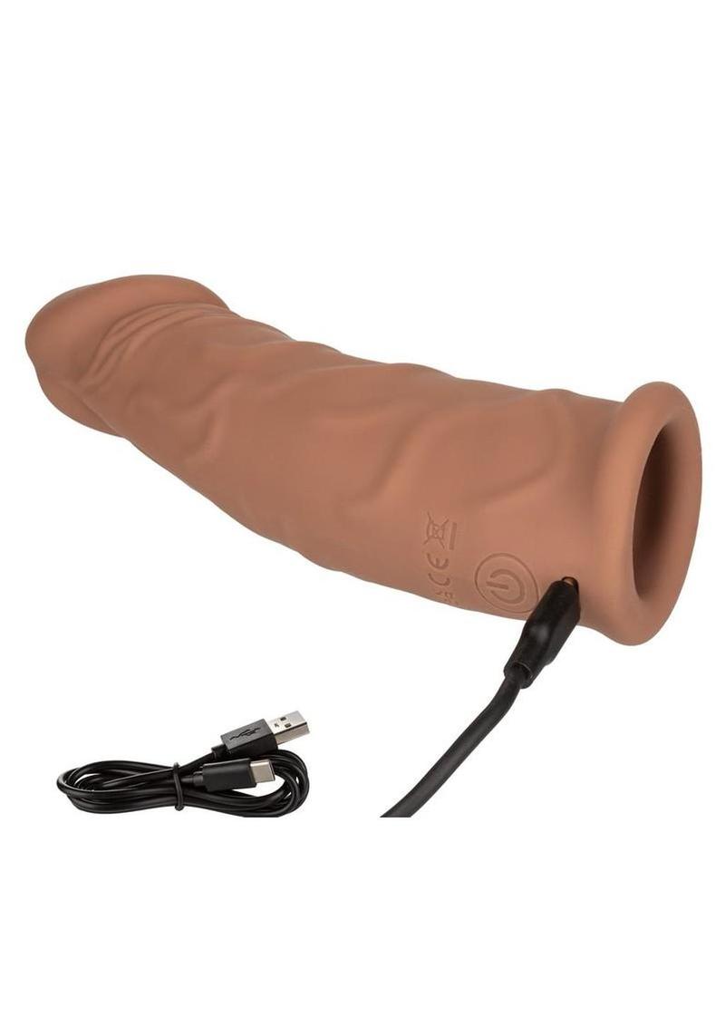 Caramel Performance Maxx Vibrating Extension with USB charging cable