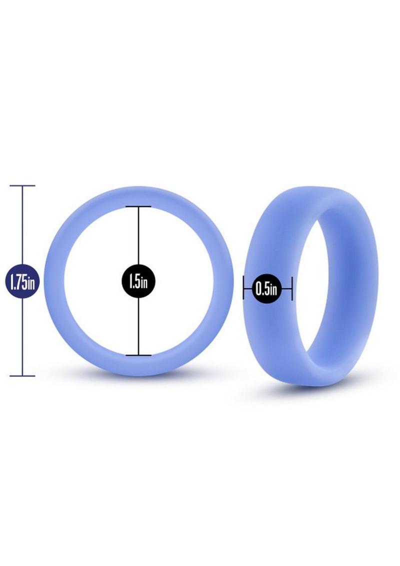 Performance Silicone Glo Cock Ring 1.5"