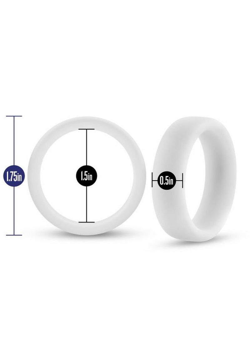Performance Silicone Glo Cock Ring 1.5"