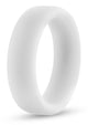 Performance Silicone Cock Ring - Clear/Glow In The Dark/White