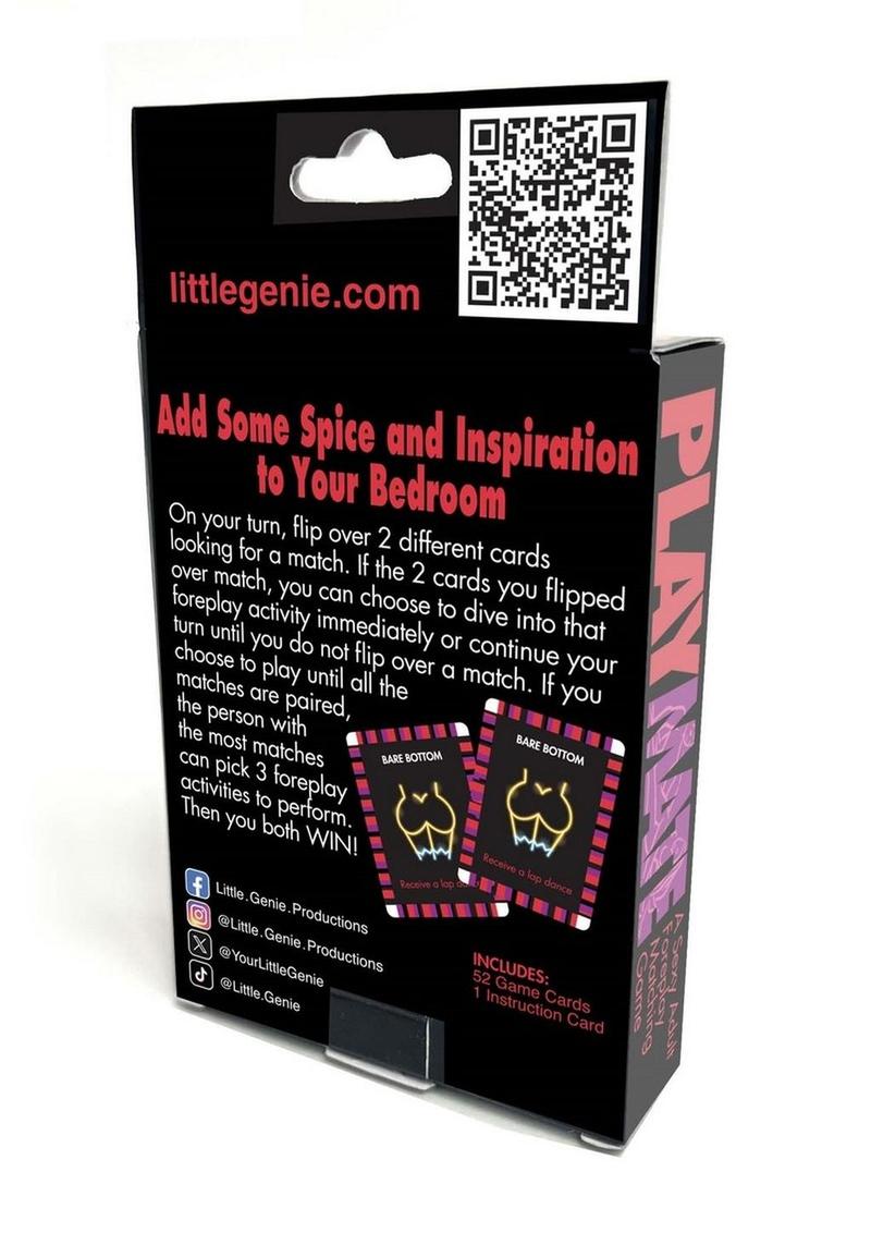 Play Mate Foreplay Matching Card Game
