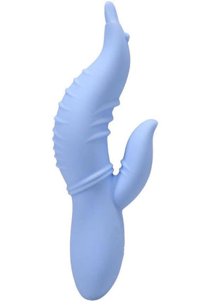 Polynesian Pleasures Into The C Seahorse Siren Silicone Rabbit Vibrator