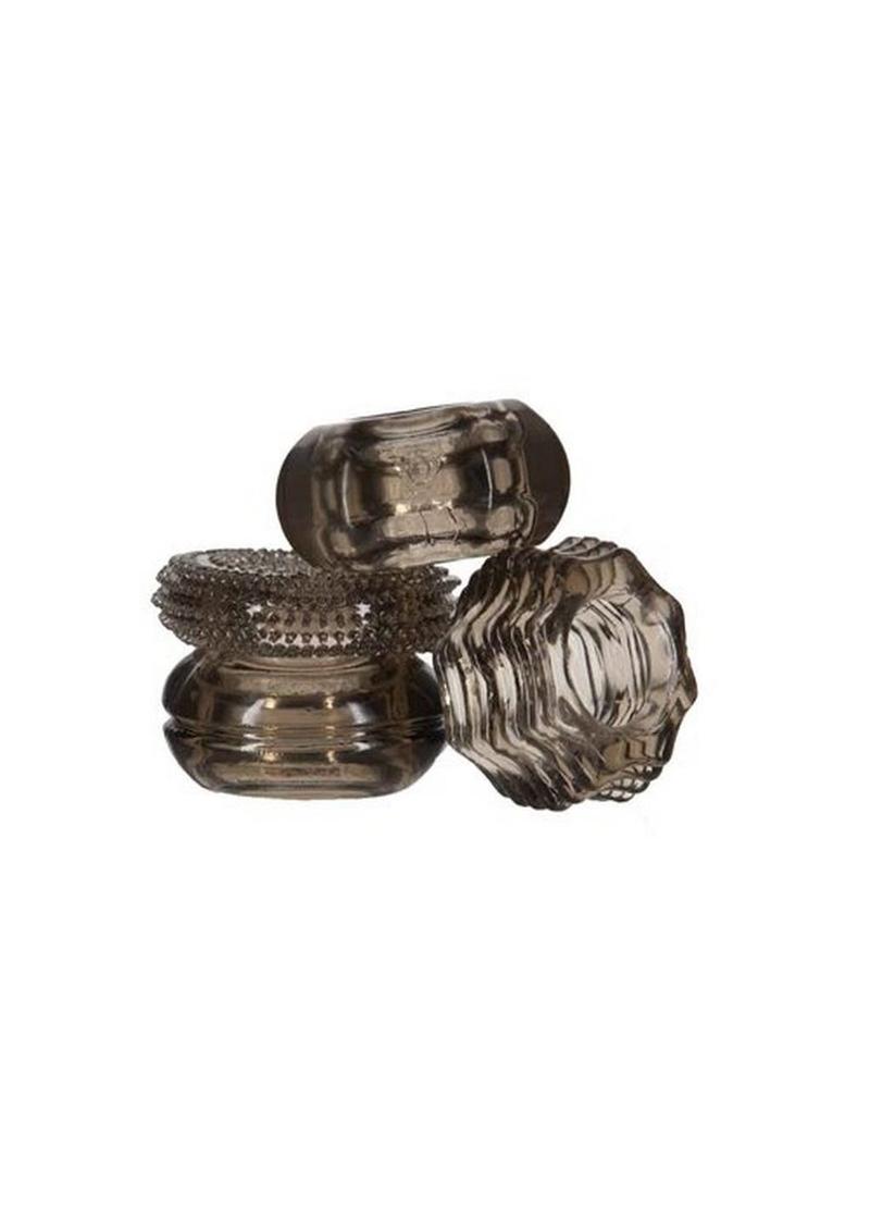 Powerbullet Got Big D Super Stretch Cock Rings Value Pack