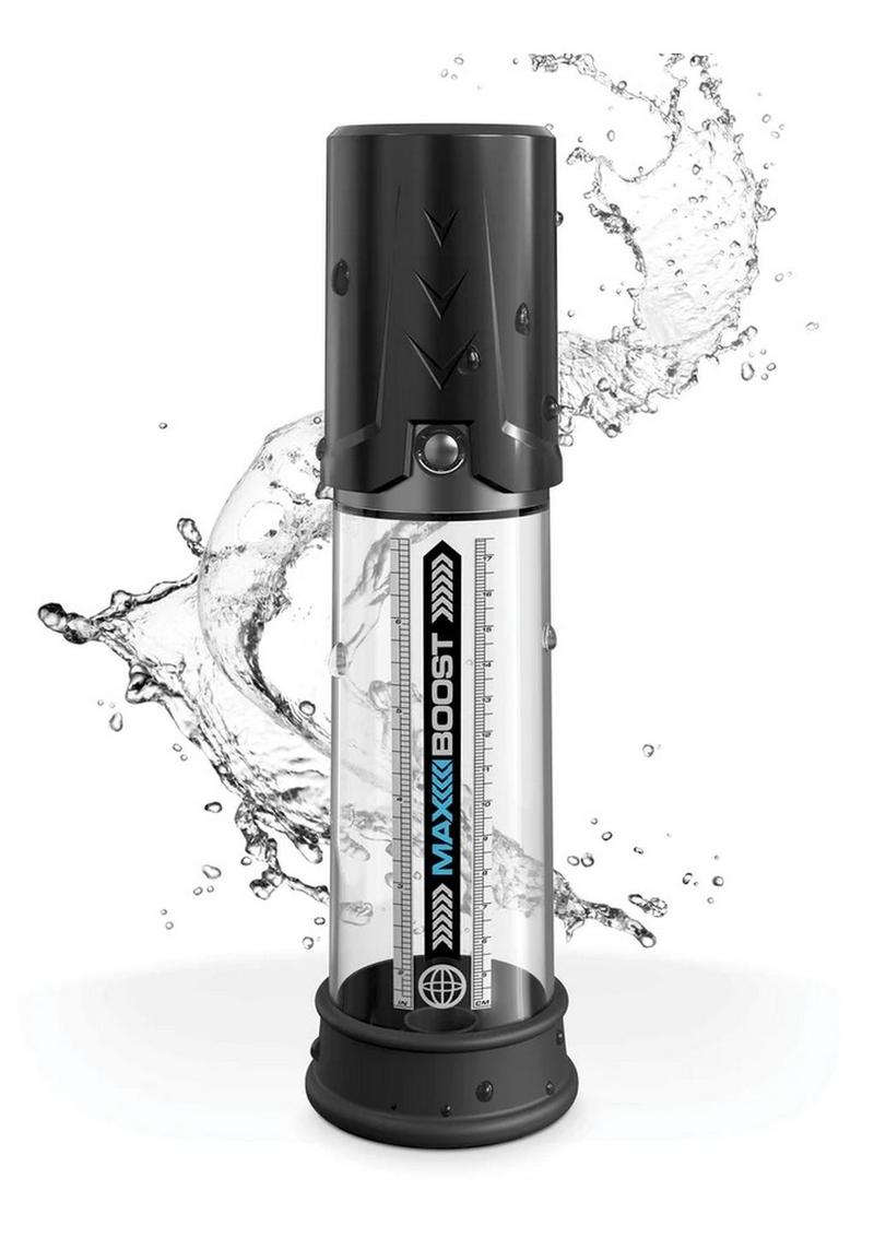 Pump Worx Max Boost Penis Pump with Elite Silicone Sleeve