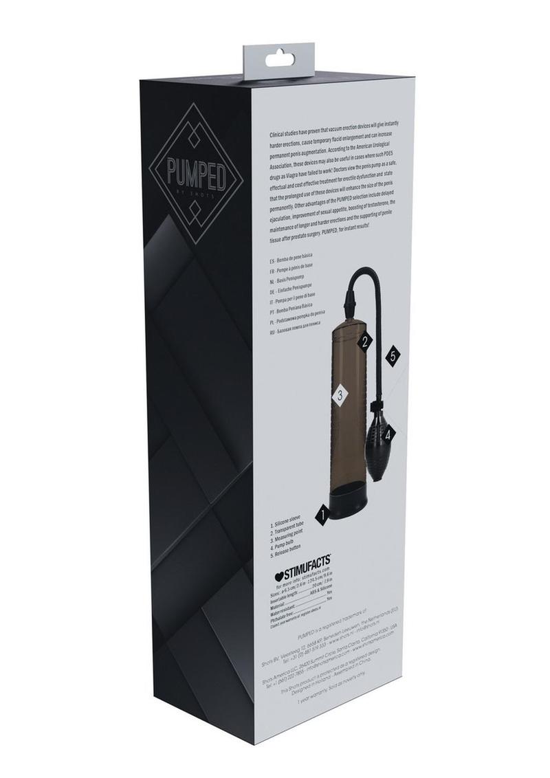 Pumped Basic Pump 1  Silicone Penis Pump