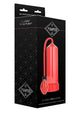 Red Pumped Classic Penis Pump in retail packaging