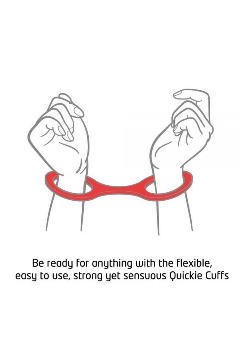 Quickie Cuffs Silicone One Piece Wrist Restraint