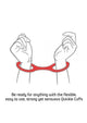 Quickie Cuffs Silicone One Piece Wrist Restraint