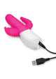 Rabbit Essentials Silicone Double Penetration Rabbit Vibrator