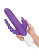 Rabbit Essentials Silicone Double Penetration Rabbit Vibrator