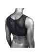 Radiance Rhinestone Mesh Men’s Crop Top