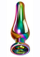 Evolved Rainbow Metal Anal Plug