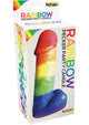 Rainbow pecker party candle, retail box