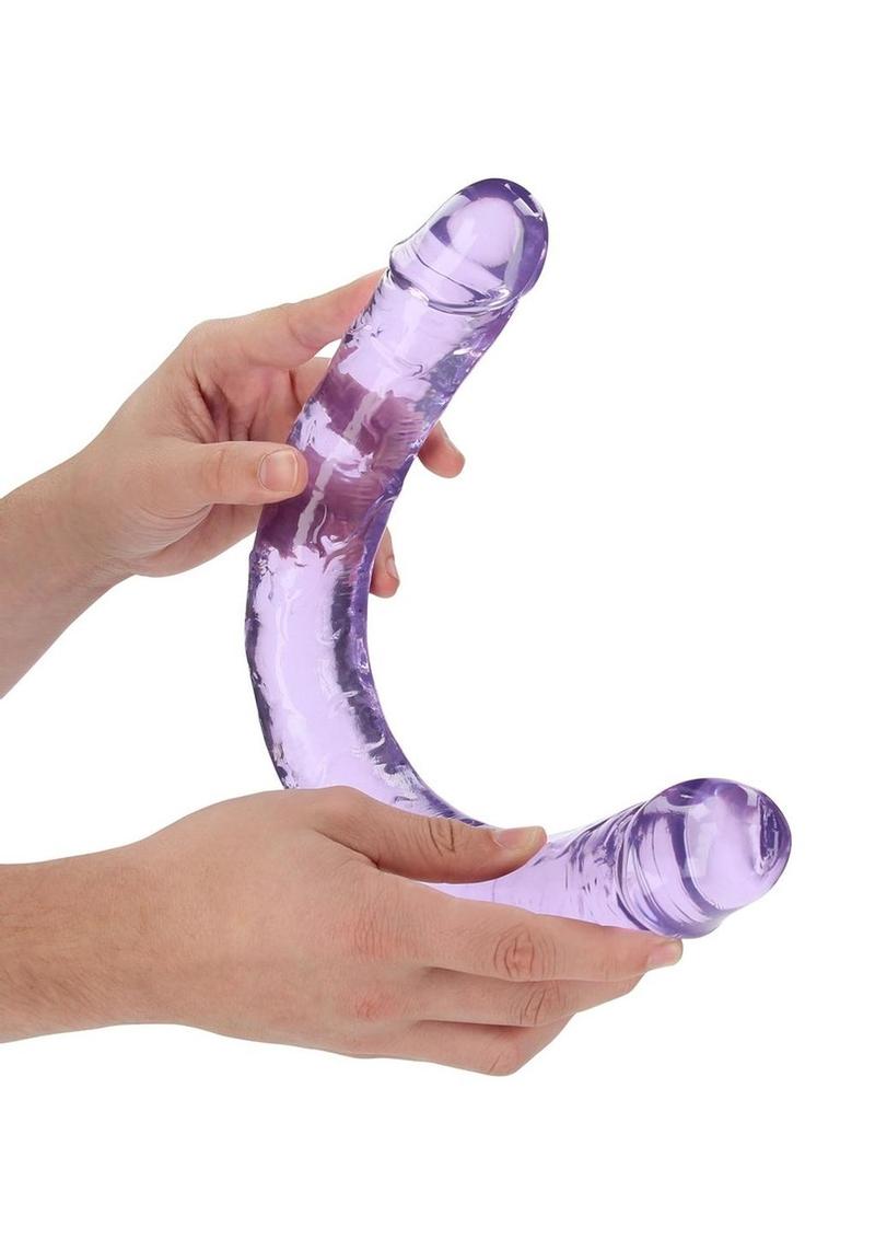 Realrock Crystal Clear Double Dildo