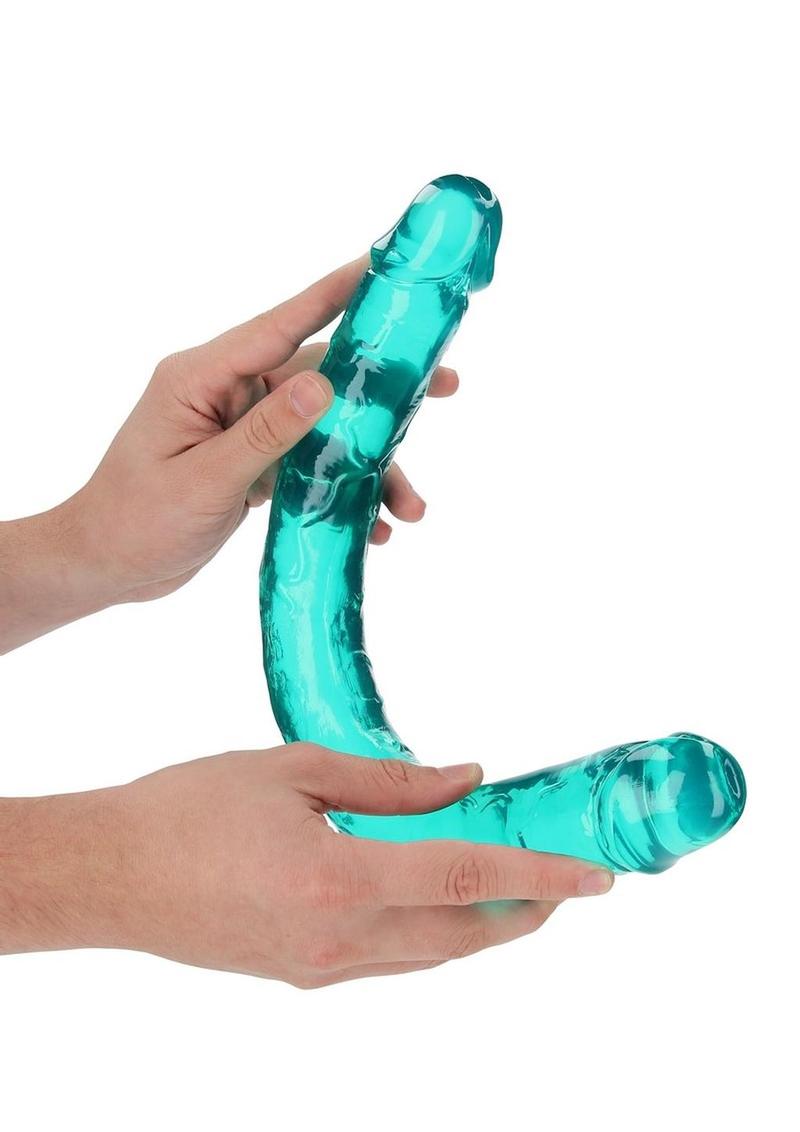 Realrock Crystal Clear Double Dildo