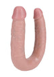 Realrock Ultra Realistic Skin U-Shaped Double Dildo