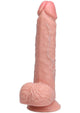 Realrock Vibrating and Thrusting Dildo with Balls