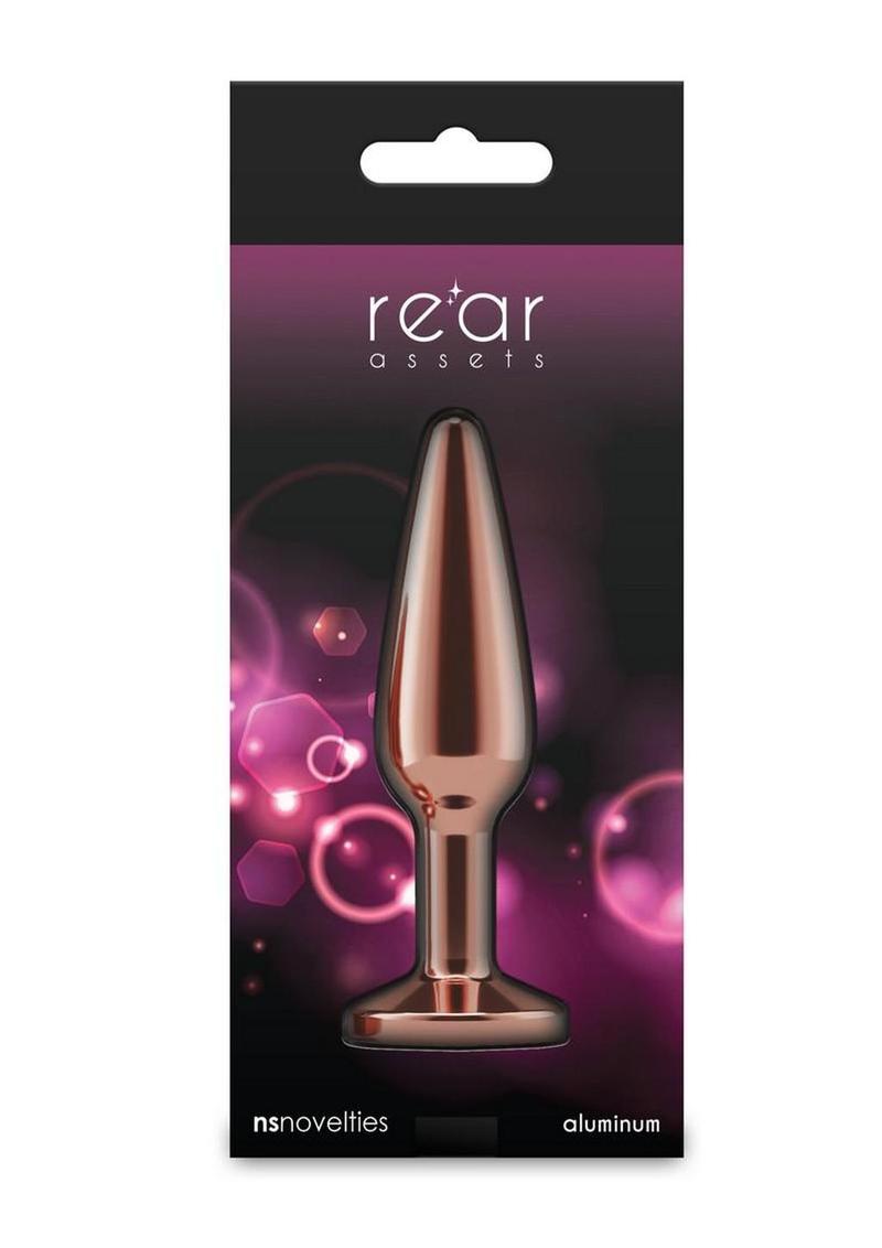 Rear Assets Tapered Metal Anal Plug