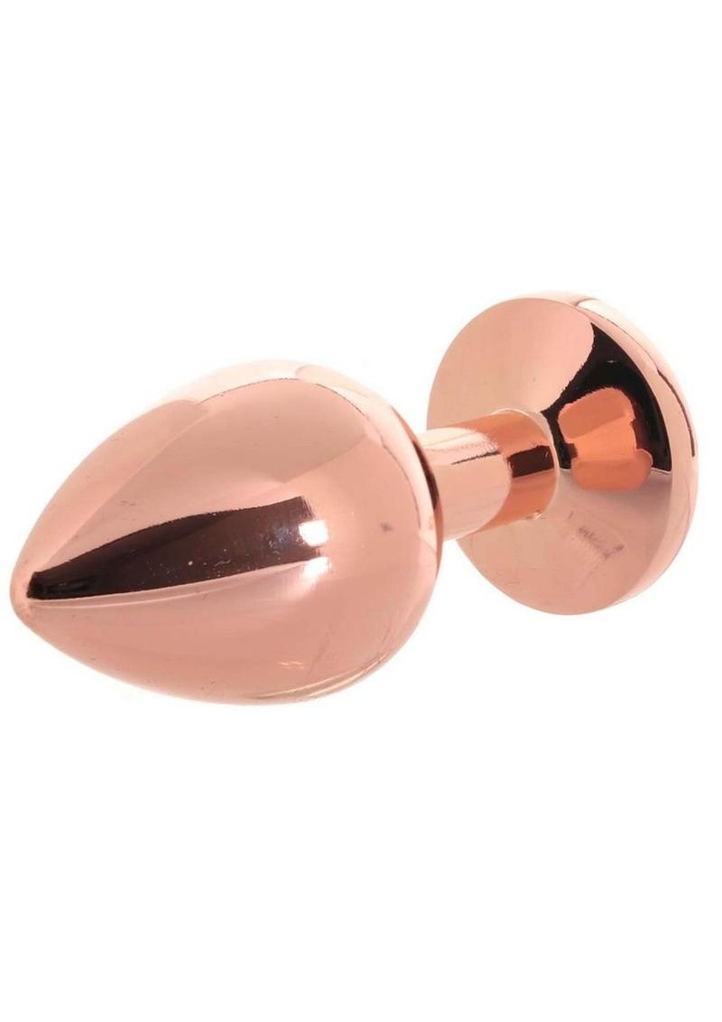 Rear Assets Rose Metal Anal Plug
