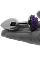 Rear Assets Rose Metal Anal Plug