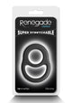 Renegade Cradle Silicone Cock Ring - Black