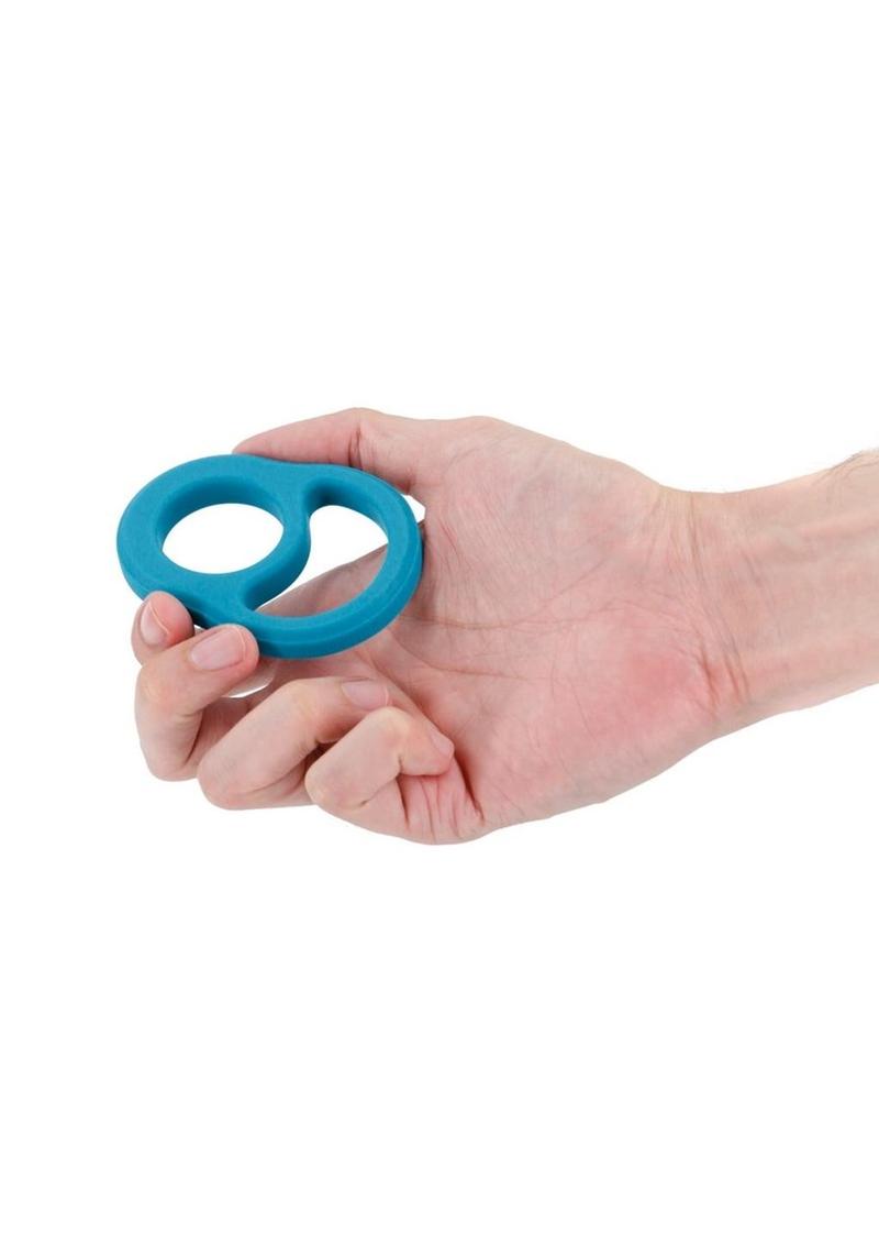 Renegade Cradle Silicone Double Cock Ring