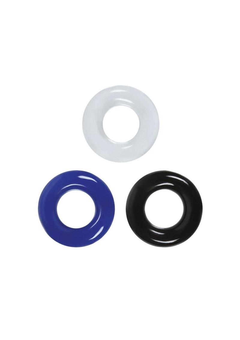 Renegade Stamina Rings Cock Rings 3pc Set
