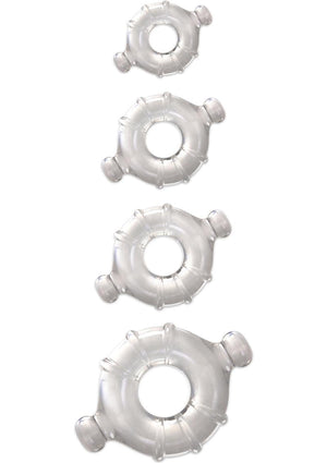 Renegade Vitality Cock Ring Kit 4 Pc Set