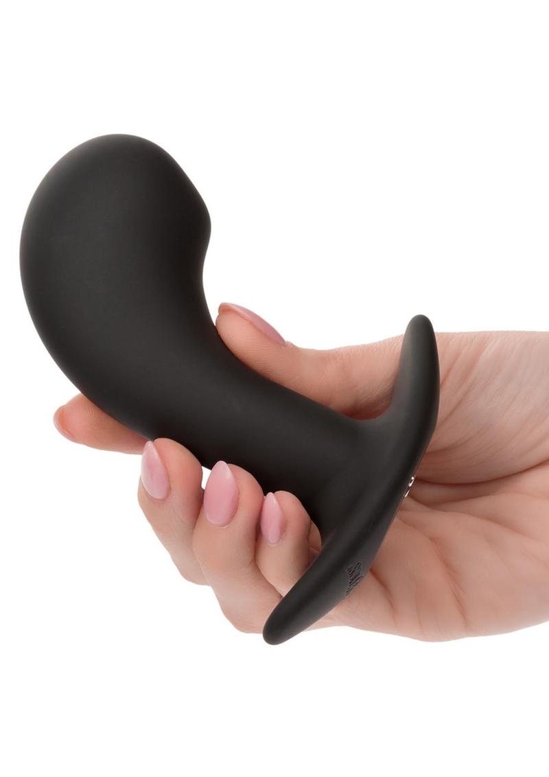 Rock Bottom Curved Vibrating Silicone Prostate Anal Probe