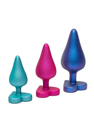Romp Luster Silicone Anal Plug 3 Piece Set